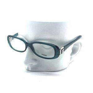 New Fendi F900 443 52mm Blue Eyeglasses